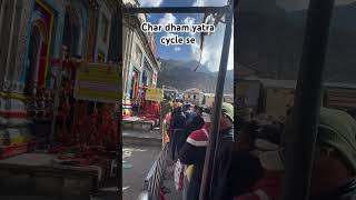 Char dham yatra cycle 🚲 se [upl. by Aekim]