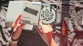 Instalar SSD en PS5 Slim CORSAIR MP600 PRO LPX [upl. by Edmon357]