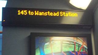 145 to Wanstead Station Short Journey [upl. by Massey]