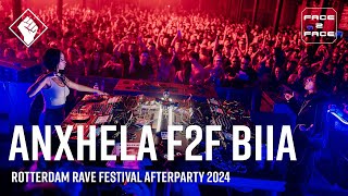 Rotterdam Rave Festival Afterparty 2024 x Face 2 Face  Anxhela F2F BIIA [upl. by Sakovich]