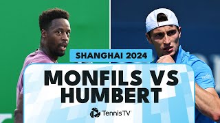 Gael Monfils vs Ugo Humbert Match Highlights  Shanghai 2024 [upl. by Maxentia]