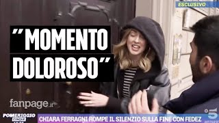 Chiara Ferragni a Pomeriggio 5 “È un momento doloroso fatemi andare dalla psicologa” [upl. by Karel]