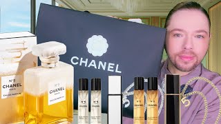 Newest Chanel No5 Limited Edition Perfume Collection Review and Unboxing N°5 for The Holiday Season [upl. by Dowlen]