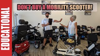 ⚠️Do Not Buy a Mobility Scooter Without Watching This Video [upl. by Licec]