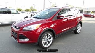 2013 Ford Escape Titanium 4WD Start Up Exhaust and In Depth Review [upl. by Queenie]