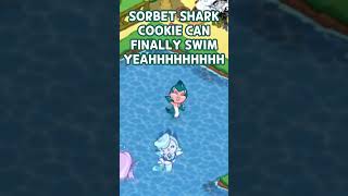 Sorbet Shark Cookie can finally swim [upl. by Polk]