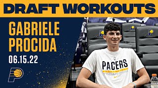 2022 Draft Workouts Gabriele Procida  Indiana Pacers [upl. by Gewirtz]