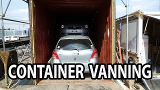 Vehicle dismantling and Container vanning in Japan [upl. by Weeks]