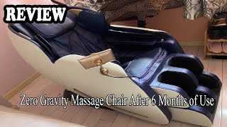 Real Relax 2024 Massage Chair Review  Zero Gravity Massage Chair After 6 Months of Use [upl. by Suolkcin]