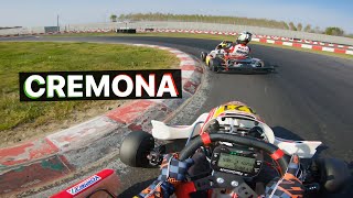 ROK SHIFTER POV Onboard in Cremona Karting Circuit [upl. by Dag]