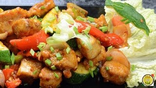 Stir Fry Fish in Hoisin Sauce  By Vahchef  vahrehvahcom [upl. by Hairakcaz]