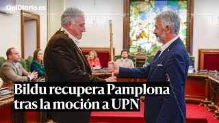 BILDU RECUPERA la alcaldía de PAMPLONA quotReitero mi compromiso por la CONVIVENCIAquot [upl. by Amyaj]