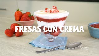 FRESAS CON CREMA [upl. by Ballman857]