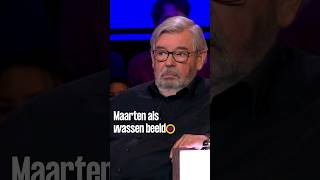 Maarten als wassen beeld  De slimste mens  KRONCRV [upl. by Analad]