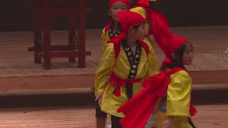 ｼｶｼｶ踊り 善通寺立龍川小学校 かがわ郷土芸能フェスタ祭 香川県民ホール（レグザムホール） 202311 [upl. by Aivila]