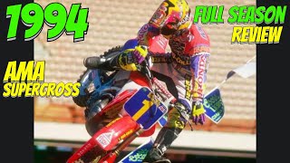 1994 AMA SUPERCROSS SEASON [upl. by Lean]