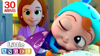 Yes Yes Baby Go to Sleep  Kids Songs amp Nursery Rhymes by Little Angel [upl. by Mose]