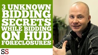 3 Unknown Bidding Secrets While Bidding On HUD Foreclosures [upl. by Chesnut]