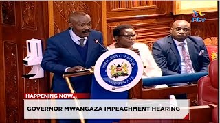 🔴 NTV LIVE  Meru Governor Mwangaza impeachment hearing [upl. by Sally]