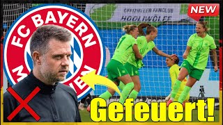 Die BayernFrauen kassierten eine bittere Niederlage gegen den VfL Alexander Straus ist gefeuert [upl. by Tterag]