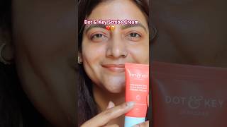 Dot amp Key Strobe Cream😱Honest Review dotampkey ytshorts [upl. by Alys]