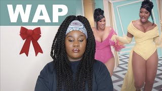 Cardi B Megan Thee Stallion  WAP REACTION [upl. by Ahsiadal]