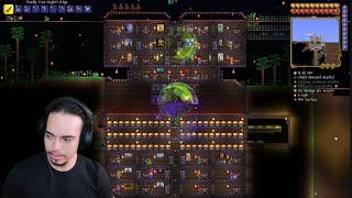 Terraria stream Killing Plantera GET IN HERE [upl. by Normandy]