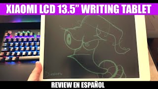 Xiaomi LCD WRITING TABLET 135 Pulgadas   Review en español [upl. by Nebur112]