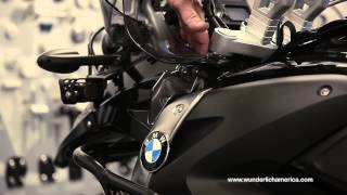 Wind Deflectors for R1200GS 2008 [upl. by Ehcram]