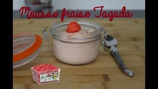 Recette  Mousse fraise Tagada [upl. by Christianna663]