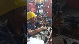 Disel engine  Pengukuran Cylinder bore gauge [upl. by Adnerad]