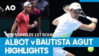 Radu Albot vs Roberto Bautista Agut Match Highlights 1R  Australian Open 2021 [upl. by Farwell]