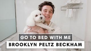 Brooklyn Peltz Beckham Shares His No Nonsense Skincare Routine  Go To Bed With Me  Harpers BAZAAR [upl. by Nivart]