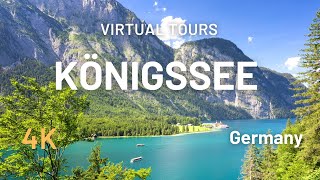 KÖNIGSSEE Germany Walking Tour 🇩🇪 National Park Berchtesgaden 4K Walk [upl. by Faso]