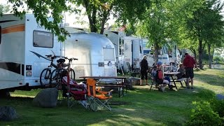 Visiting the Soo Locks Campground [upl. by Loy]