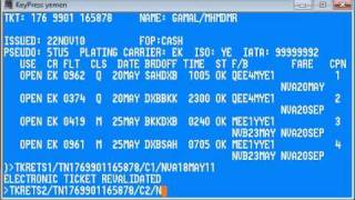 How to Revalidates Ticket in Galileo System [upl. by Anerdna]