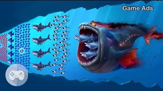 Fishdom Ads Mini Games Review 40 New Levels Update Small Fish Vs The Bloop Collection [upl. by Llerrat]