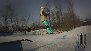 How To 450 Out On Skis FS and BS [upl. by Watson]