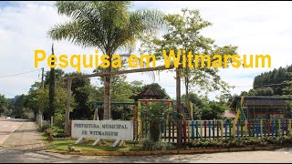 WITMARSUM SC  Pesquisa [upl. by Nimsaj]