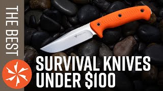 Best Budget Survival Knives Under 100 [upl. by Ezaria245]