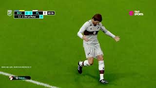 BOCA JUNIORS VS CA PLATENSE I PRIMERA DIVISION 2023 I PESFIFA ONLINE 2024 [upl. by Pyszka]