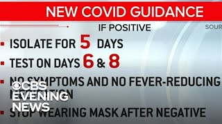 CDC relaxes COVID19 guidelines [upl. by Mordecai]