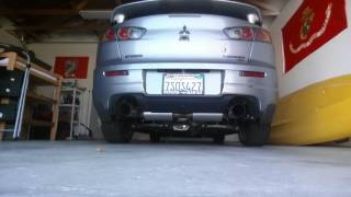 Lancer Ralliart Ultimate Racing Exhaust [upl. by Rubio]