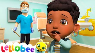 Wobbly Tooth Song Going to the Dentist  Baby Cartoons  Toddler Sing Alongs  Moonbug [upl. by Trinette]