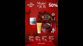 oriflame 4th31st December upto 50off flyeroffersaleOriflame December offersOriflame India [upl. by Claudelle]