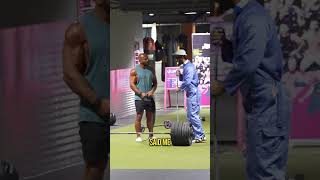 Cleaner Gym Pranks motivation anatoly fitness [upl. by Ad]