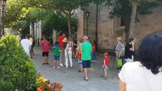 La plantilla del Athletic en la Basílica de Begoña [upl. by Marilou]