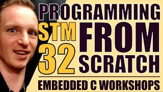 STM32 Programming From Scratch  C Programming  Assembler  GCC  Makefile [upl. by Eelarual]