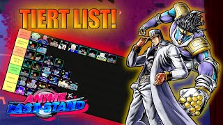 TIER LIST UPDATE 3 ANIME LAST STAND [upl. by Ewald]