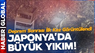 Büyük Yıkım Japonya Felaketi Yaşıyor Büyük Deprem Sonrası Yıkım Böyle Görüntülendi [upl. by Naujik629]